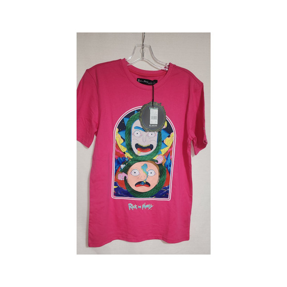 rick and morty pink shirt small men - Picture 5 of 7